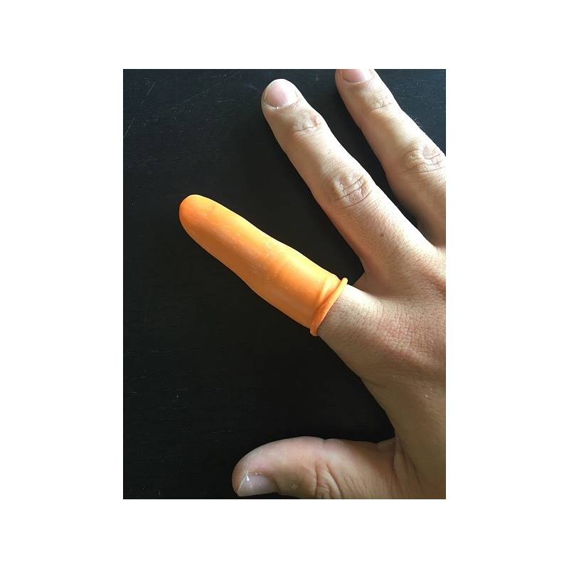 Gants de doigts en caoutchouc - Lot de 100 Gants de doigts en caoutchouc - Lot de 100