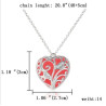 Collier photoluminescent avec cœur lumineux Collier photoluminescent avec cœur lumineux