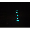 Bracelet phosphorescent avec étoiles Bracelet phosphorescent avec étoiles