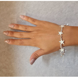 Bracelet phosphorescent avec étoiles