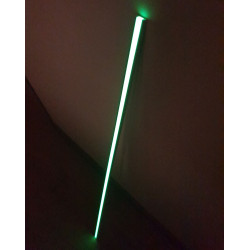insert phosphorescent pour sol en aluminium 1 cm x 100cm