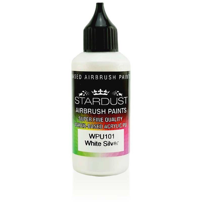 Peintures pour aérographe WPU Stardust Pro – 35 couleurs métallisées Peintures pour aérographe WPU Stardust Pro – 35 couleurs métallisées