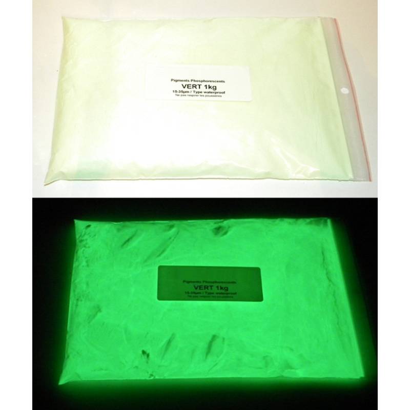 Pigments electroluminescents - 4 couleurs electroluminescentes Pigments electroluminescents - 4 couleurs electroluminescentes