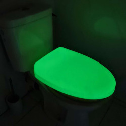 Abattant WC phosphorescent