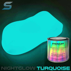 Peinture phosphorescente automobile 250ml TURQUOISE