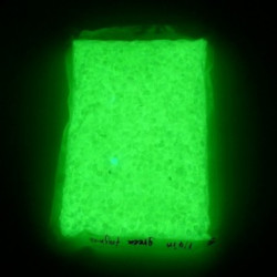 1kg Fragments vert phosphorescent
