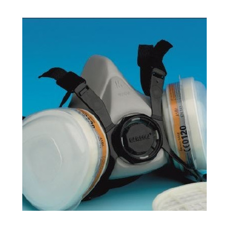 Masque jetable à double cartouche