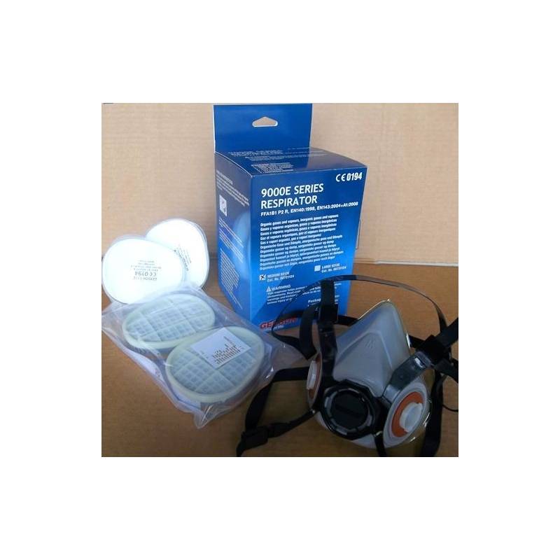 Masque à cartouche complet réutilisable Masque à cartouche complet réutilisable