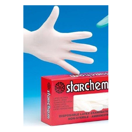 Gants en latex ( Boite de 100)