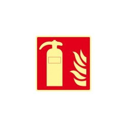 Signes imprimés sur Panneaux ou adhesifs photoluminescents