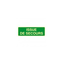 Signes imprimés sur Panneaux ou adhesifs photoluminescents