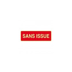 Signes imprimés sur Panneaux ou adhesifs photoluminescents