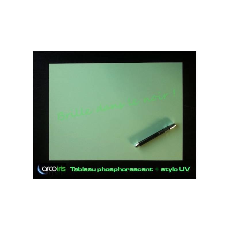 Tableau magique phosphorescent et stylo LED Tableau magique phosphorescent et stylo LED