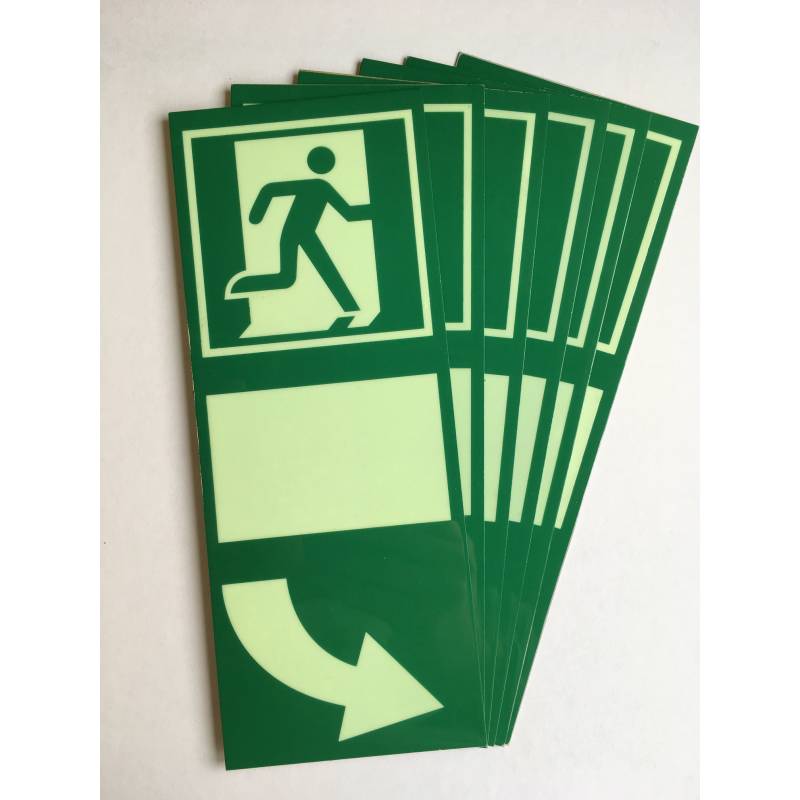 Panneau Ouverture de porte photoluminescente Panneau Ouverture de porte photoluminescente