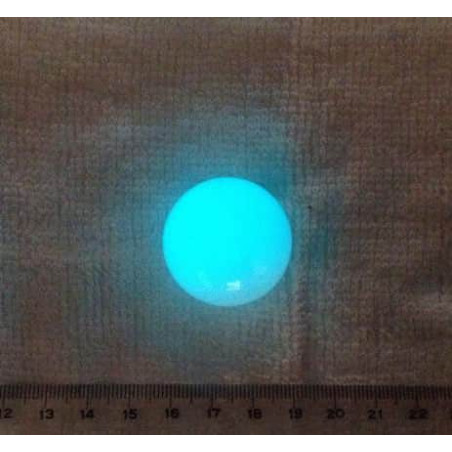 Perles-boules phosphorescentes non percées