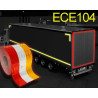 Bande réfléchissante camionette remorque Classe C ECE 104 - 5cm x 50m Bande réfléchissante camionette remorque Classe C ECE 104 - 5cm x 50m